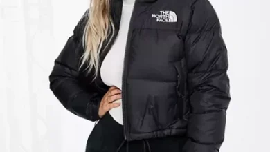 North Face New Drop Puffer jacket